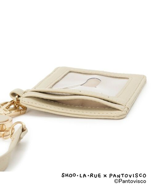 SHOO・LA・RUE / シューラルー その他小物 | 【パントビスコ／ぺろち】イラストプリント 合皮パスケース | 詳細4