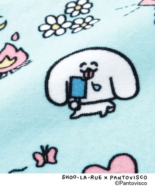 SHOO・LA・RUE / シューラルー ハンカチ | 【パントビスコ／ぺろち】ハンドタオル | 詳細3