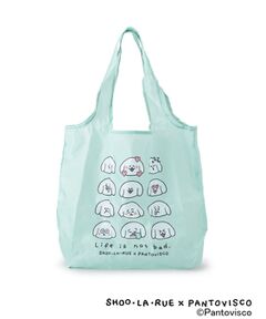 SHOO・LA・RUE / シューラルー エコバッグ | 【パントビスコ／ぺろち】しまえるエコバッグ