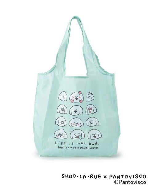 SHOO・LA・RUE / シューラルー エコバッグ | 【パントビスコ／ぺろち】しまえるエコバッグ | 詳細1