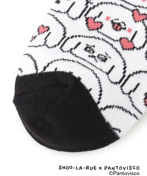 SHOO・LA・RUE / シューラルー ソックス | 【パントビスコ／ぺろち】刺繍・ジャカード アソートソックス | 詳細4