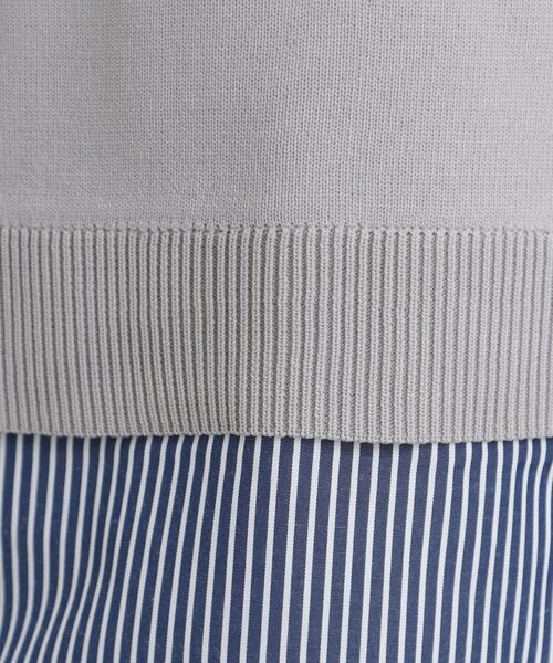 SHOO・LA・RUE / シューラルー ニット・セーター | 【S-LL/洗える】一枚で簡単こなれ見え スポンディッシュ 裾レイヤード風ニット【CIRCRIC】 | 詳細16