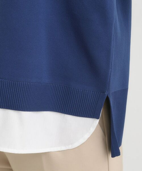 SHOO・LA・RUE / シューラルー ニット・セーター | 【S-LL/洗える】一枚で簡単こなれ見え スポンディッシュ 裾レイヤード風ニット【CIRCRIC】 | 詳細26