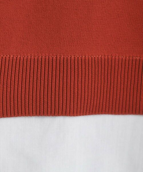 SHOO・LA・RUE / シューラルー ニット・セーター | 【S-LL/洗える】一枚で簡単こなれ見え スポンディッシュ 裾レイヤード風ニット【CIRCRIC】 | 詳細4