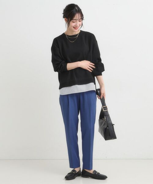 SHOO・LA・RUE / シューラルー ニット・セーター | 【S-LL/洗える】一枚で簡単こなれ見え スポンディッシュ 裾レイヤード風ニット【CIRCRIC】 | 詳細7