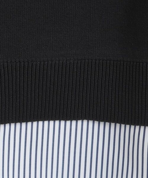 SHOO・LA・RUE / シューラルー ニット・セーター | 【S-LL/洗える】一枚で簡単こなれ見え スポンディッシュ 裾レイヤード風ニット【CIRCRIC】 | 詳細8