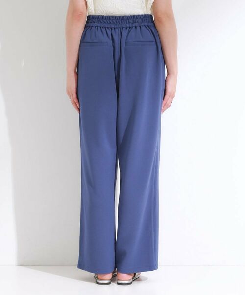 SHOO・LA・RUE / シューラルー パンツ | 【S-LL/ストレッチ】脚のラインを拾いにくい スマートワイドパンツ【CIRCRIC】 | 詳細15