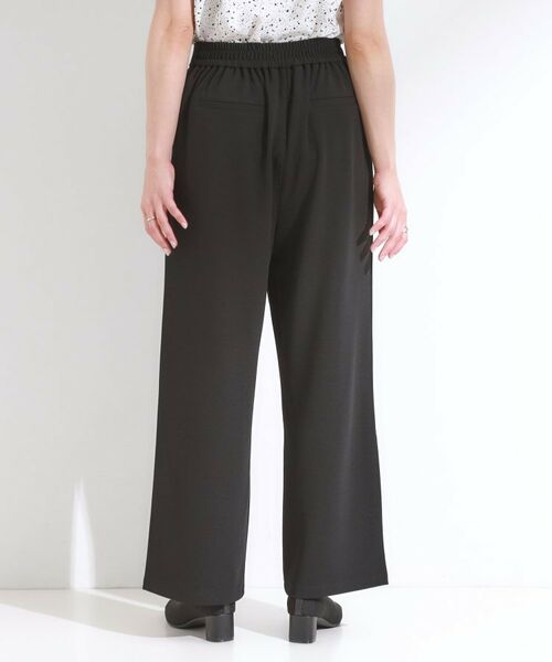 SHOO・LA・RUE / シューラルー パンツ | 【S-LL/ストレッチ】脚のラインを拾いにくい スマートワイドパンツ【CIRCRIC】 | 詳細6