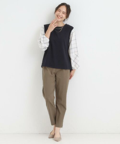 SHOO・LA・RUE / シューラルー パンツ | 【洗える/S-LL/美脚シルエット】ハイパーストレッチ テーパードパンツ【CIRCRIC】 | 詳細28