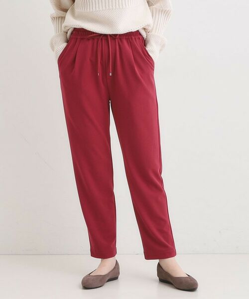 SHOO・LA・RUE / シューラルー パンツ | 【S-3L/洗濯後しわになりにくい】スマートに見える イージーテーパードパンツ【CIRCRIC】 | 詳細13