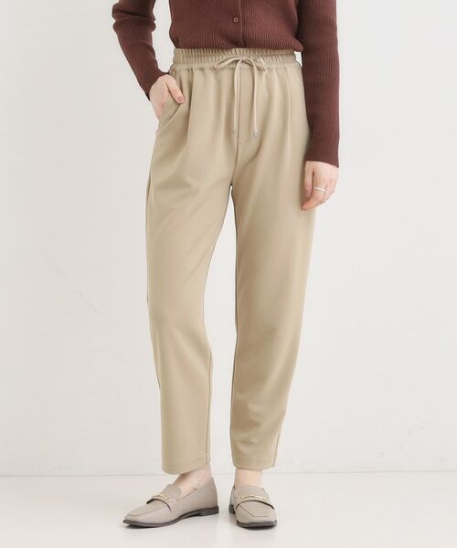 SHOO・LA・RUE / シューラルー パンツ | 【S-3L/洗濯後しわになりにくい】スマートに見える イージーテーパードパンツ【CIRCRIC】 | 詳細17