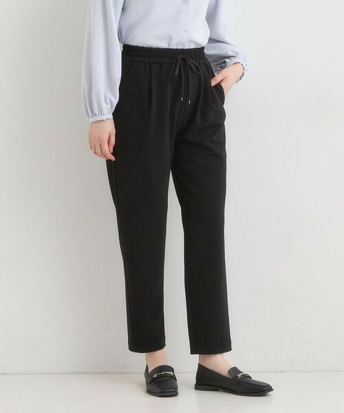 SHOO・LA・RUE / シューラルー パンツ | 【S-3L/洗濯後しわになりにくい】スマートに見える イージーテーパードパンツ【CIRCRIC】 | 詳細2