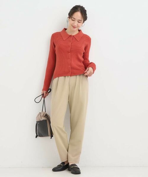 SHOO・LA・RUE / シューラルー パンツ | 【S-3L/洗濯後しわになりにくい】スマートに見える イージーテーパードパンツ【CIRCRIC】 | 詳細29