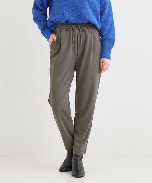 SHOO・LA・RUE / シューラルー パンツ | 【S-3L/洗濯後しわになりにくい】スマートに見える イージーテーパードパンツ【CIRCRIC】 | 詳細9