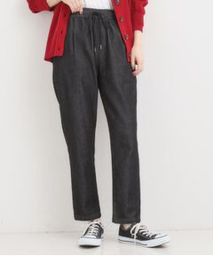 SHOO・LA・RUE / シューラルー デニムパンツ | 【SS-LL/美脚シルエット】デニムイージーテーパードパンツ