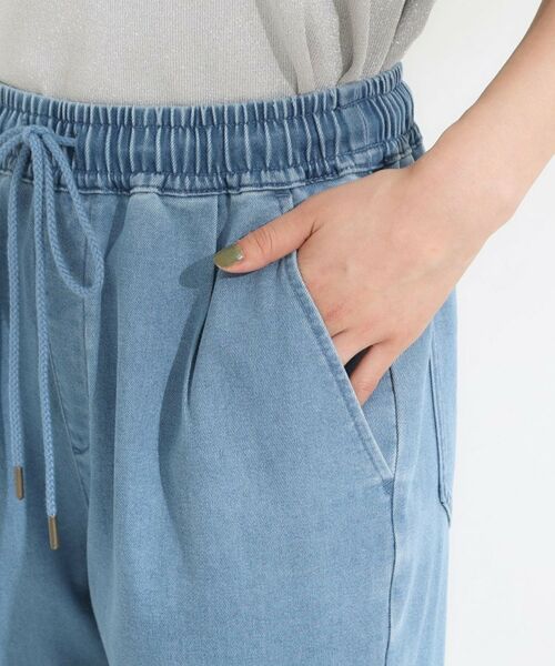 SHOO・LA・RUE / シューラルー デニムパンツ | 【SS-LL/美脚シルエット】デニムイージーテーパードパンツ | 詳細25