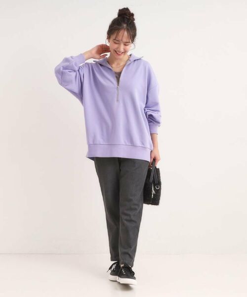 SHOO・LA・RUE / シューラルー デニムパンツ | 【SS-LL/美脚シルエット】デニムイージーテーパードパンツ | 詳細30