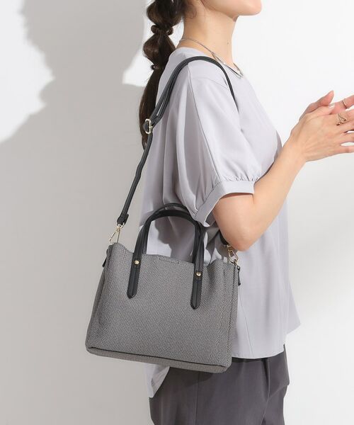 SHOO・LA・RUE / シューラルー トートバッグ | 【2WAY】キャンバス風合皮トート | 詳細1