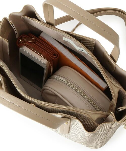 SHOO・LA・RUE / シューラルー トートバッグ | 【2WAY】キャンバス風合皮トート | 詳細16