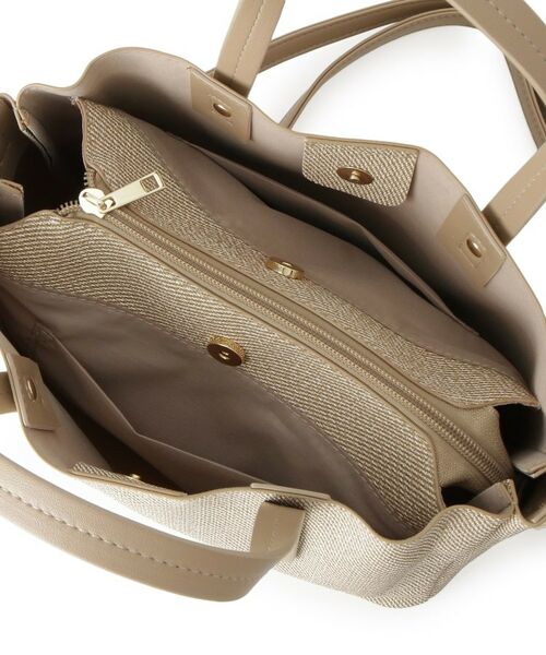 SHOO・LA・RUE / シューラルー トートバッグ | 【2WAY】キャンバス風合皮トート | 詳細17