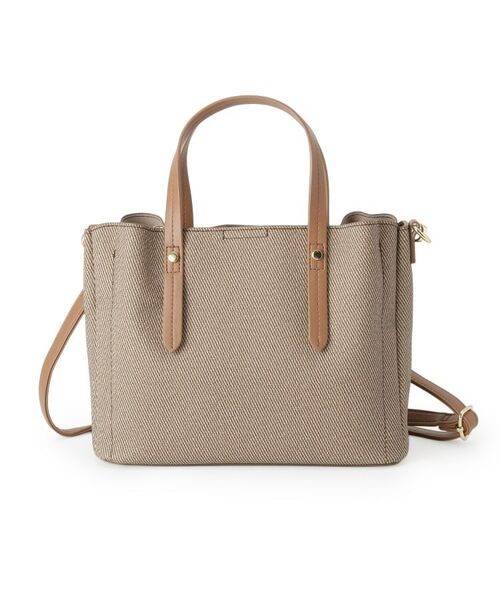 SHOO・LA・RUE / シューラルー トートバッグ | 【2WAY】キャンバス風合皮トート | 詳細8