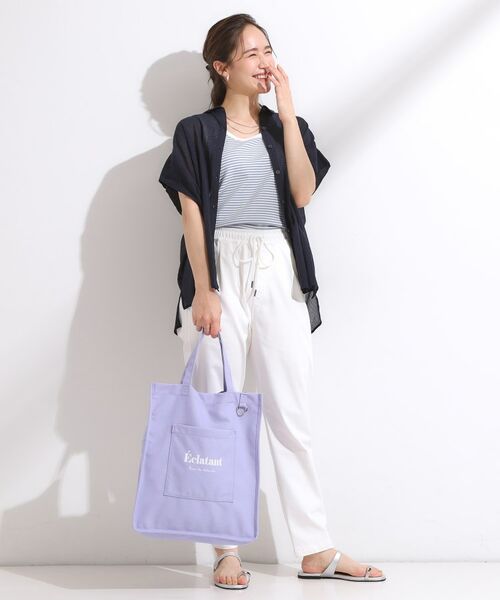 SHOO・LA・RUE / シューラルー トートバッグ | 【ラッキーカラー/推し活にも】うちわも入るキャンバストートバッグ | 詳細16