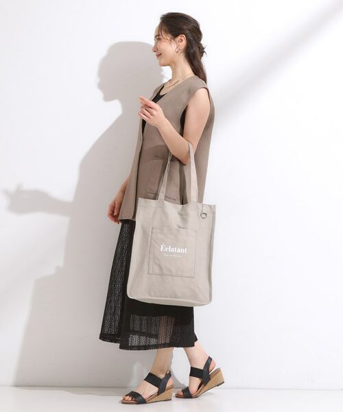 SHOO・LA・RUE / シューラルー トートバッグ | 【ラッキーカラー/推し活にも】うちわも入るキャンバストートバッグ | 詳細20