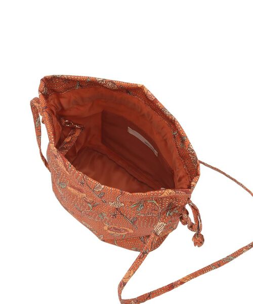 SHOO・LA・RUE / シューラルー ショルダーバッグ | ころんとしたフォルムが魅力 ラタプリント 巾着ショルダーバッグ | 詳細18