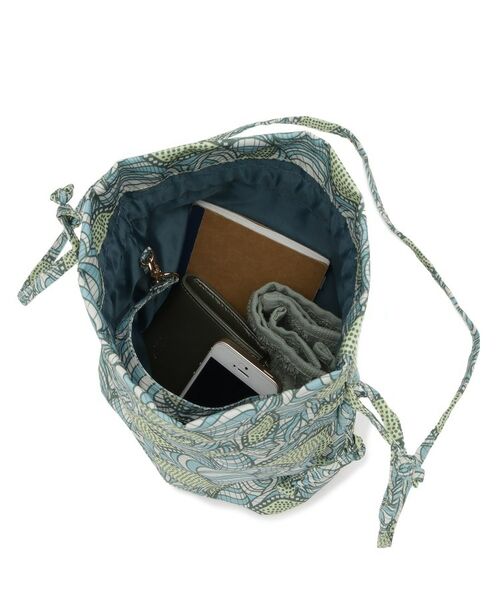 SHOO・LA・RUE / シューラルー ショルダーバッグ | ころんとしたフォルムが魅力 ラタプリント 巾着ショルダーバッグ | 詳細20