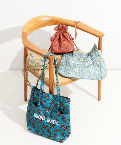 SHOO・LA・RUE / シューラルー ショルダーバッグ | ころんとしたフォルムが魅力 ラタプリント 巾着ショルダーバッグ | 詳細23