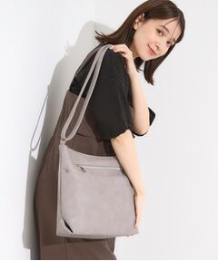 SHOO・LA・RUE / シューラルー ショルダーバッグ | 【デイリー使いに】フロント2ポケット ショルダーバッグ