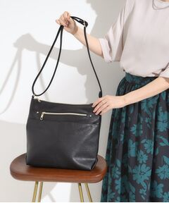 SHOO・LA・RUE / シューラルー ショルダーバッグ | 【デイリー使いに】フロント2ポケット ショルダーバッグ