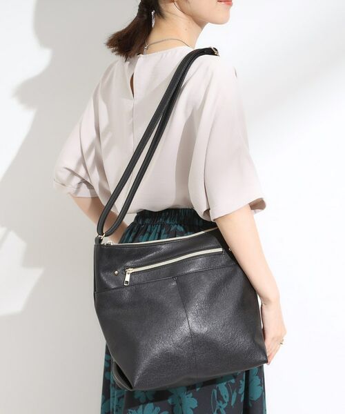 SHOO・LA・RUE / シューラルー ショルダーバッグ | 【デイリー使いに】フロント2ポケット ショルダーバッグ | 詳細3