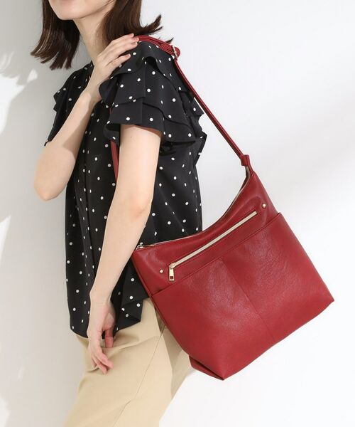 SHOO・LA・RUE / シューラルー ショルダーバッグ | 【デイリー使いに】フロント2ポケット ショルダーバッグ | 詳細7