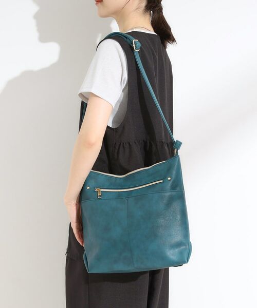 SHOO・LA・RUE / シューラルー ショルダーバッグ | 【デイリー使いに】フロント2ポケット ショルダーバッグ | 詳細9