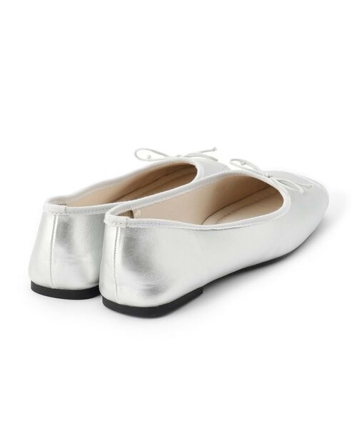 SHOO・LA・RUE / シューラルー フラットシューズ | リボンスクエア バレエシューズ | 詳細3