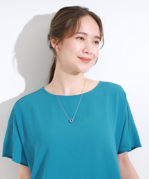 SHOO・LA・RUE / シューラルー ネックレス・ペンダント・チョーカー | 【2WAY】リング＆クリアドロップネックレス | 詳細7