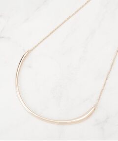 SHOO・LA・RUE / シューラルー ネックレス・ペンダント・チョーカー | 【2WAY】メタルカーブネックレス