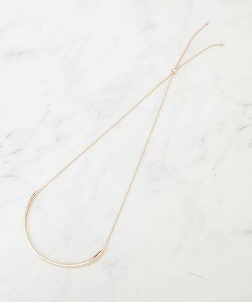 SHOO・LA・RUE / シューラルー ネックレス・ペンダント・チョーカー | 【2WAY】メタルカーブネックレス | 詳細2