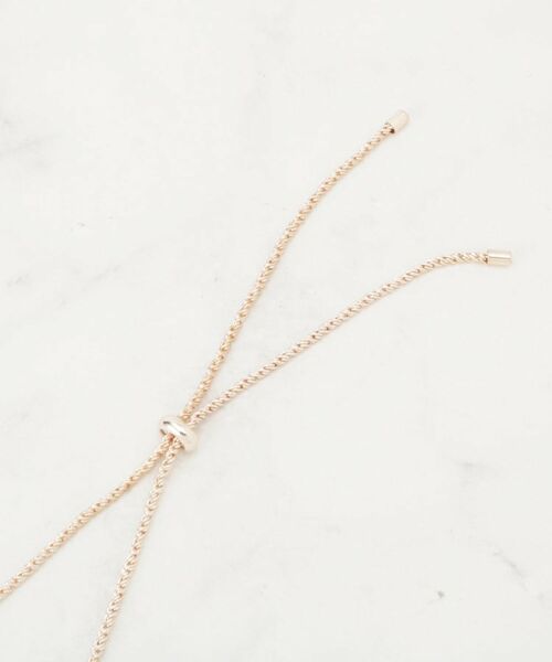 SHOO・LA・RUE / シューラルー ネックレス・ペンダント・チョーカー | 【2WAY】メタルカーブネックレス | 詳細3