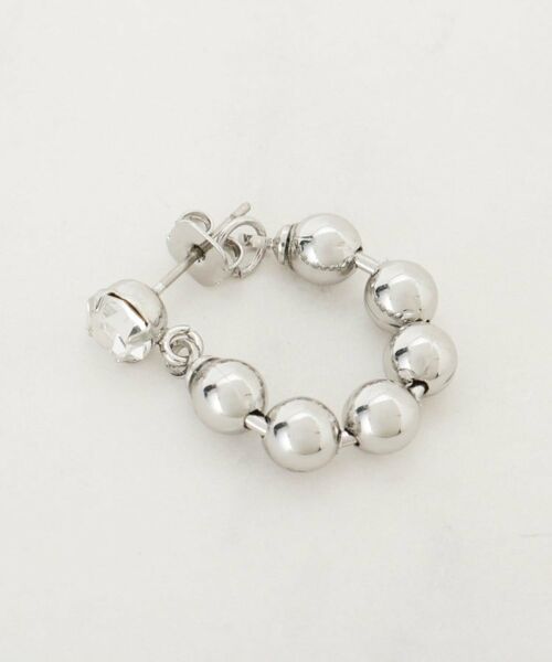 SHOO・LA・RUE / シューラルー ピアス・イヤリング | 【チタンポスト】ボールチェーンピアス | 詳細3