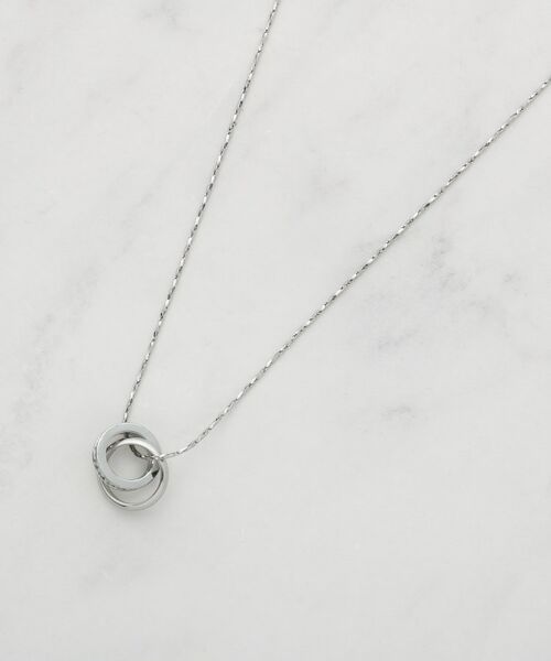 SHOO・LA・RUE / シューラルー ネックレス・ペンダント・チョーカー | 【2WAY】リング＆クリアドロップネックレス | 詳細1