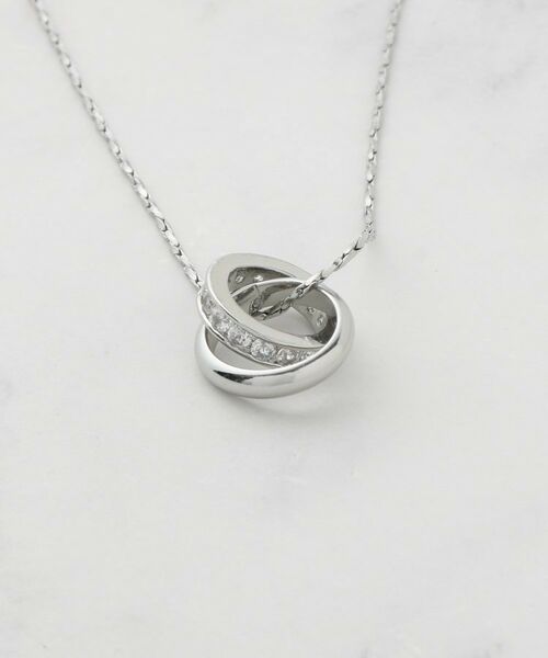 SHOO・LA・RUE / シューラルー ネックレス・ペンダント・チョーカー | 【2WAY】リング＆クリアドロップネックレス | 詳細4