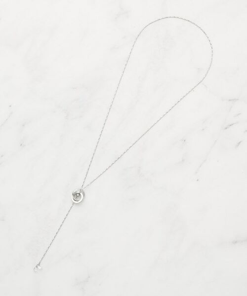 SHOO・LA・RUE / シューラルー ネックレス・ペンダント・チョーカー | 【2WAY】リング＆クリアドロップネックレス | 詳細5