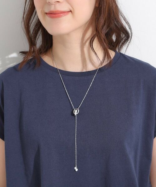 SHOO・LA・RUE / シューラルー ネックレス・ペンダント・チョーカー | 【2WAY】リング＆クリアドロップネックレス | 詳細7