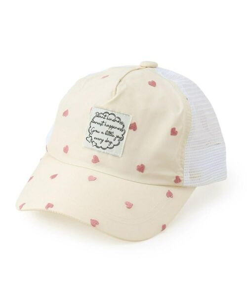 SHOO・LA・RUE / シューラルー キャップ | 総柄刺繍メッシュキャップ | 詳細1