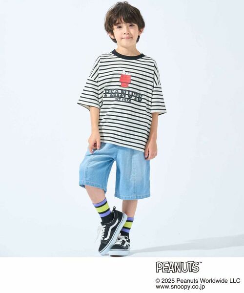 SHOO・LA・RUE / シューラルー Tシャツ | 【PEANUTS】ボーダーTシャツ | 詳細10