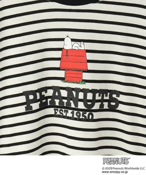 SHOO・LA・RUE / シューラルー Tシャツ | 【PEANUTS】ボーダーTシャツ | 詳細9
