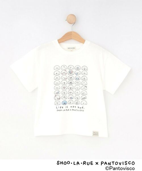 SHOO・LA・RUE / シューラルー Tシャツ | 【パントビスコ/ぺろち】プリントTシャツ | 詳細1