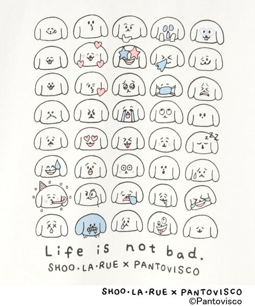 SHOO・LA・RUE / シューラルー Tシャツ | 【パントビスコ/ぺろち】プリントTシャツ | 詳細8